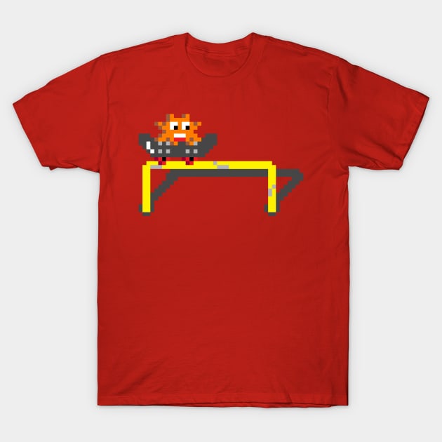 Skating Invader T-Shirt by Mininvader